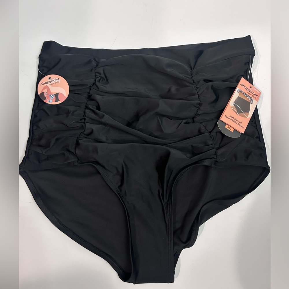 Shapermint Essentials High-Waisted Control Bikini Bottom